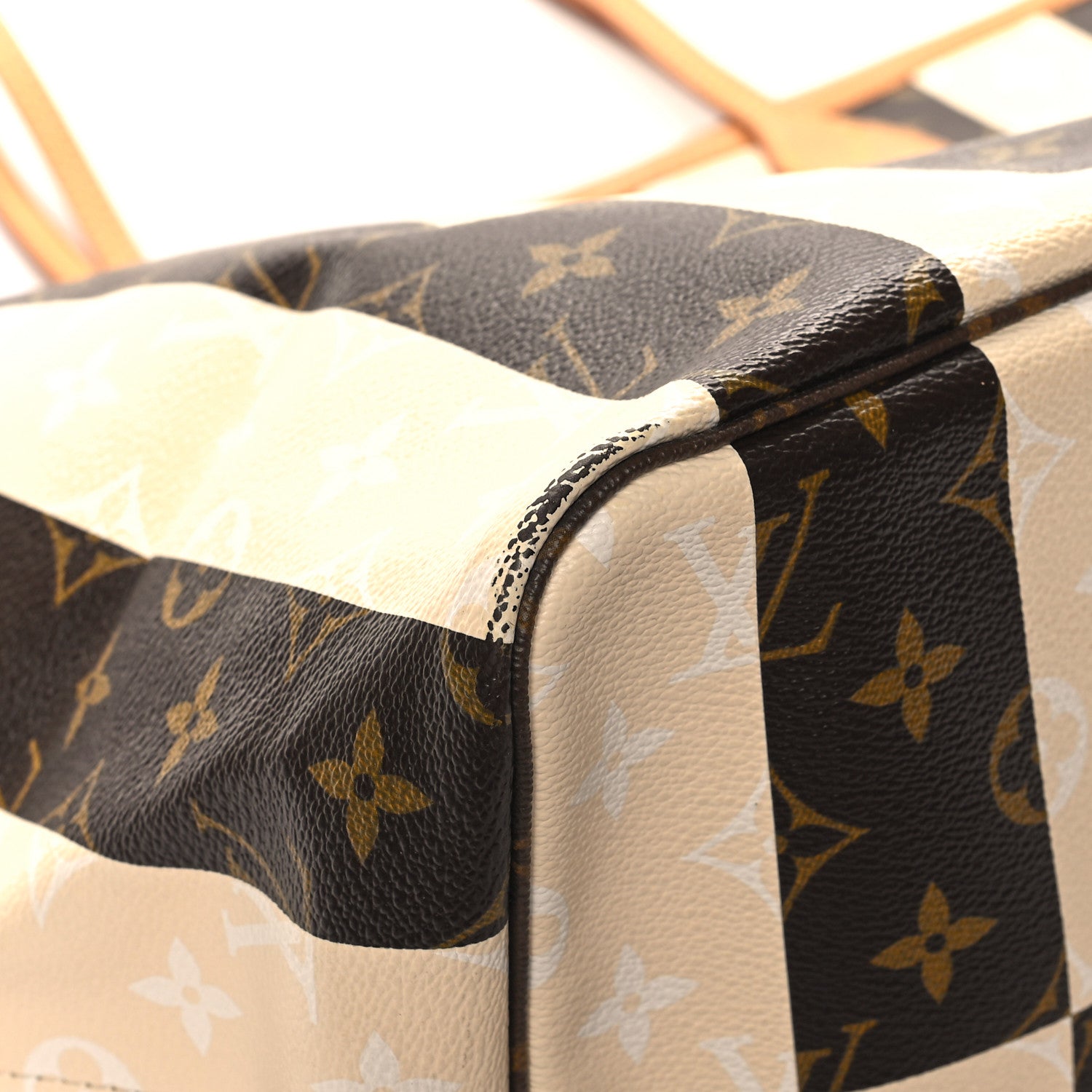 Louis Vuitton Monogram Rayures Neverfull GM 8 of 12