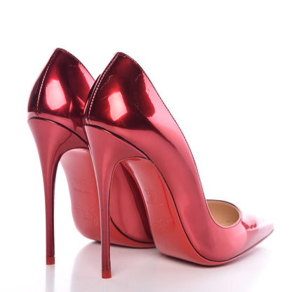 Christian Louboutin Metallic Patent So Kate 120 Pumps 35.5 Loubi 4 of 9