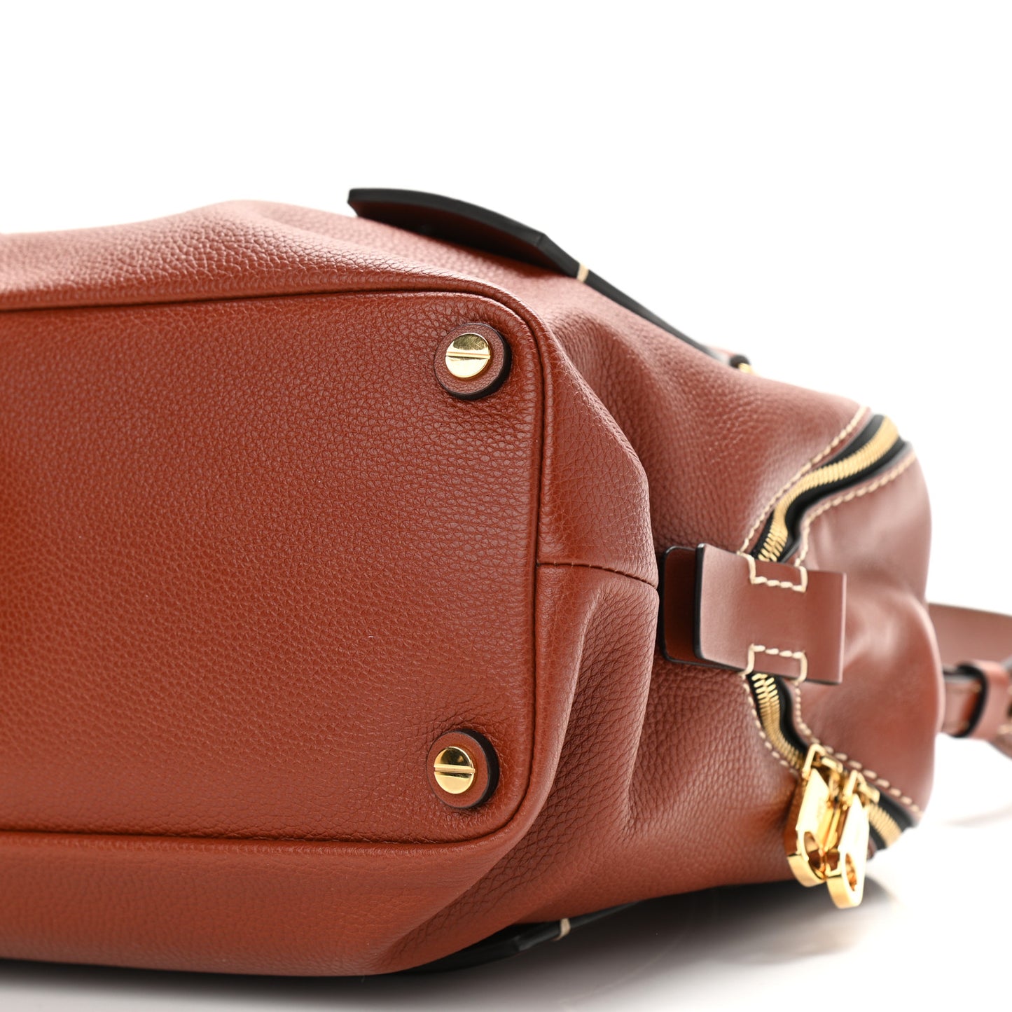 Calfskin Medium Daria Sepia Brown