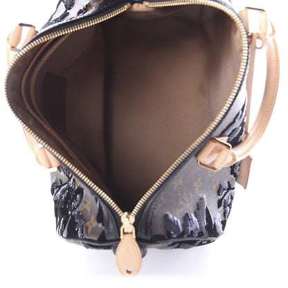 Louis Vuitton Monogram Fleur De Jais Sequins Speedy 30 4 of 8