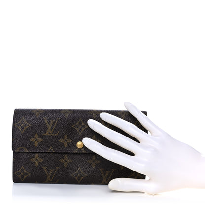 Louis Vuitton Monogram Sarah Wallet 2 of 12