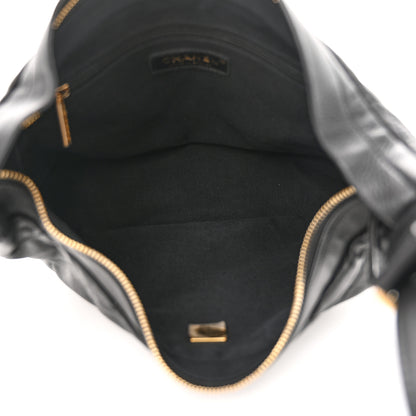Chanel Calfskin Quilted Daily Hobo Black 5 of 11