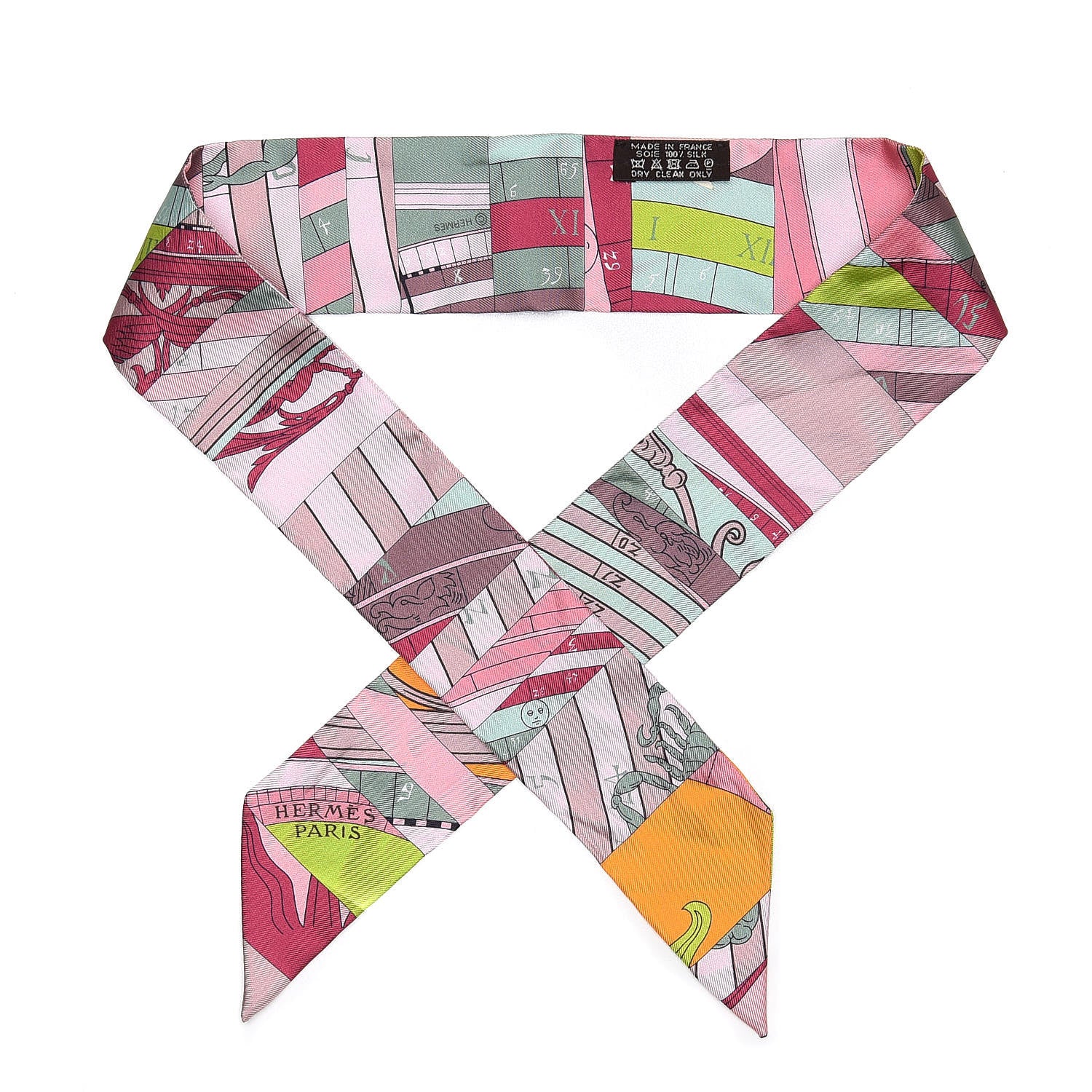 Hermes Silk Astrologie Nouvelle Twilly 1 of 5