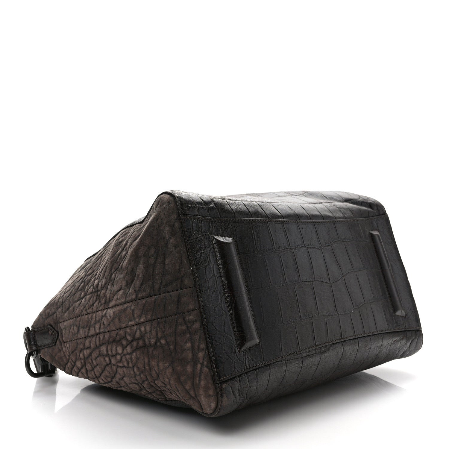 Givenchy Calfskin Crocodile Embossed Medium Soft Antigona Brown 4 of 10