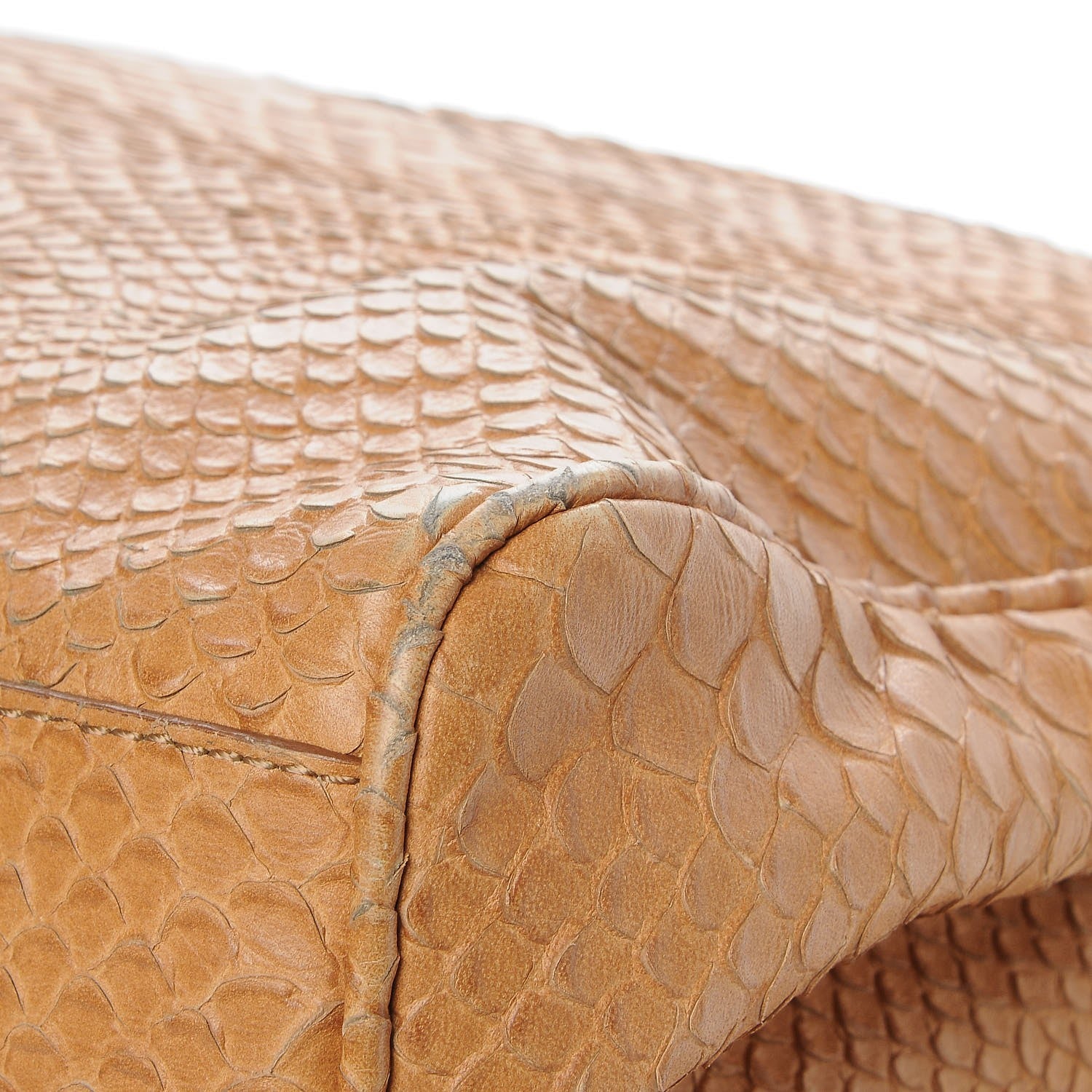 Mulberry Silky Snake Print Oversized Alexa Deer Brown 12 of 14