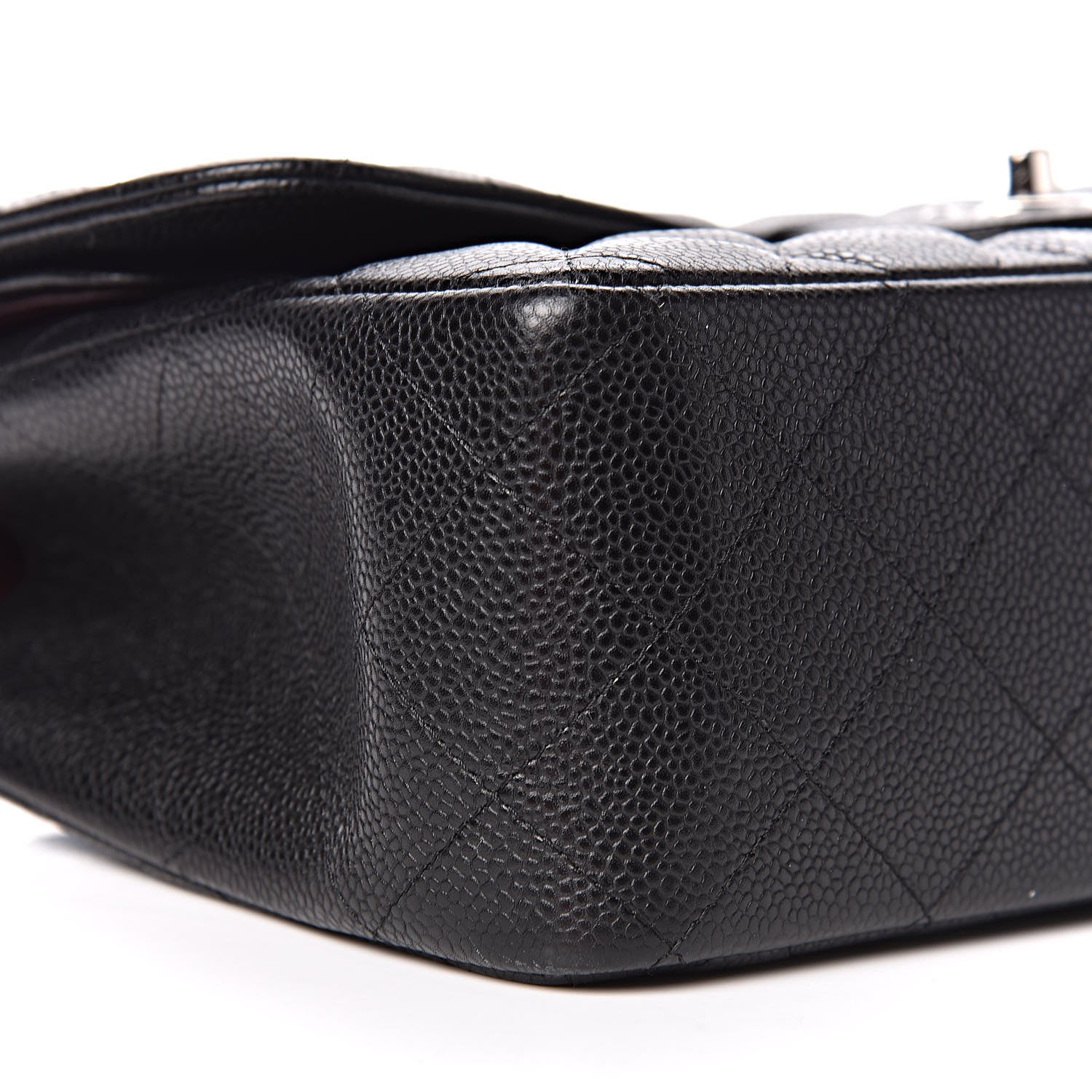 Chanel Caviar Quilted Jumbo Double Flap Black 8 of 14