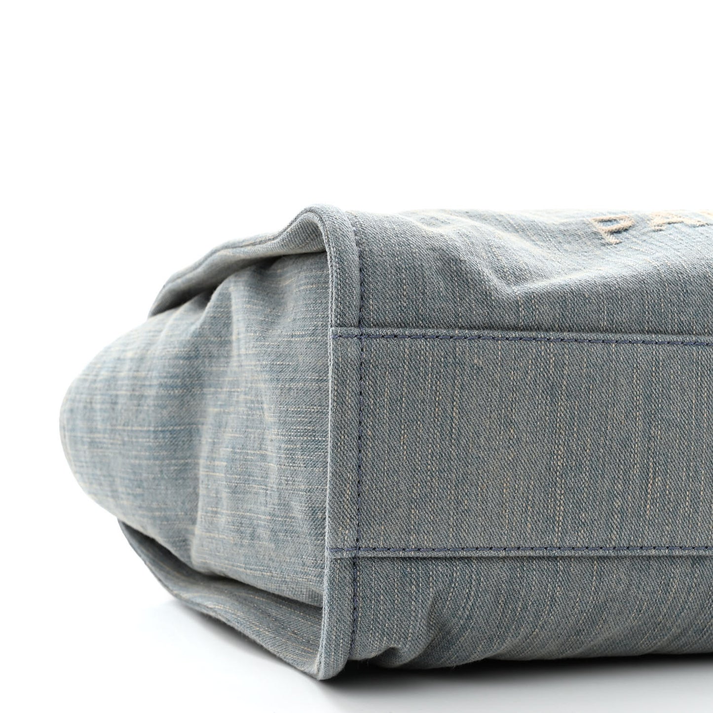 Denim Small Deauville Tote Light Blue