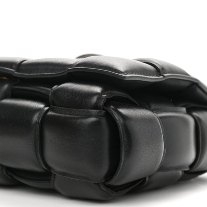 Bottega Veneta Nappa Maxi Intreccio Padded Cassette Crossbody Bag Black 10 of 10