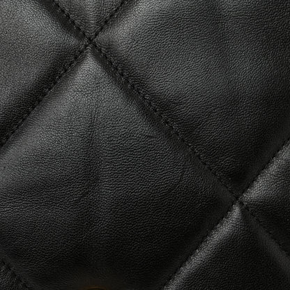 Chanel Lambskin Quilted Maxi Chanel 19 Flap Black 11 of 12