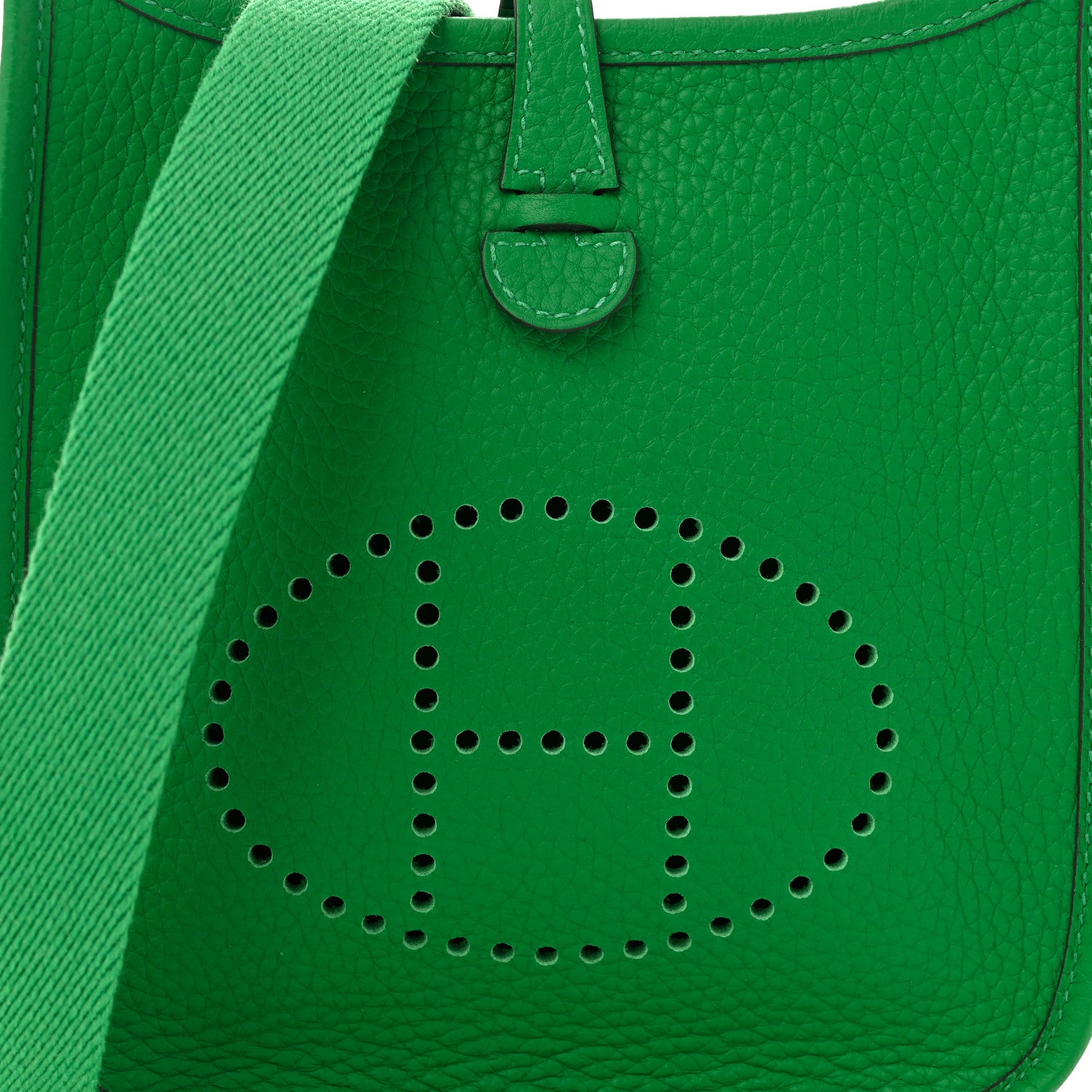 Hermes Taurillon Clemence Amazone Evelyne TPM Bambou 8 of 11