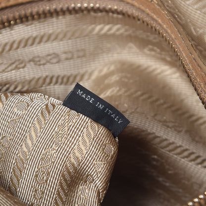 Prada Cervo Deerskin Shoulder Bag Sabbia 7 of 27