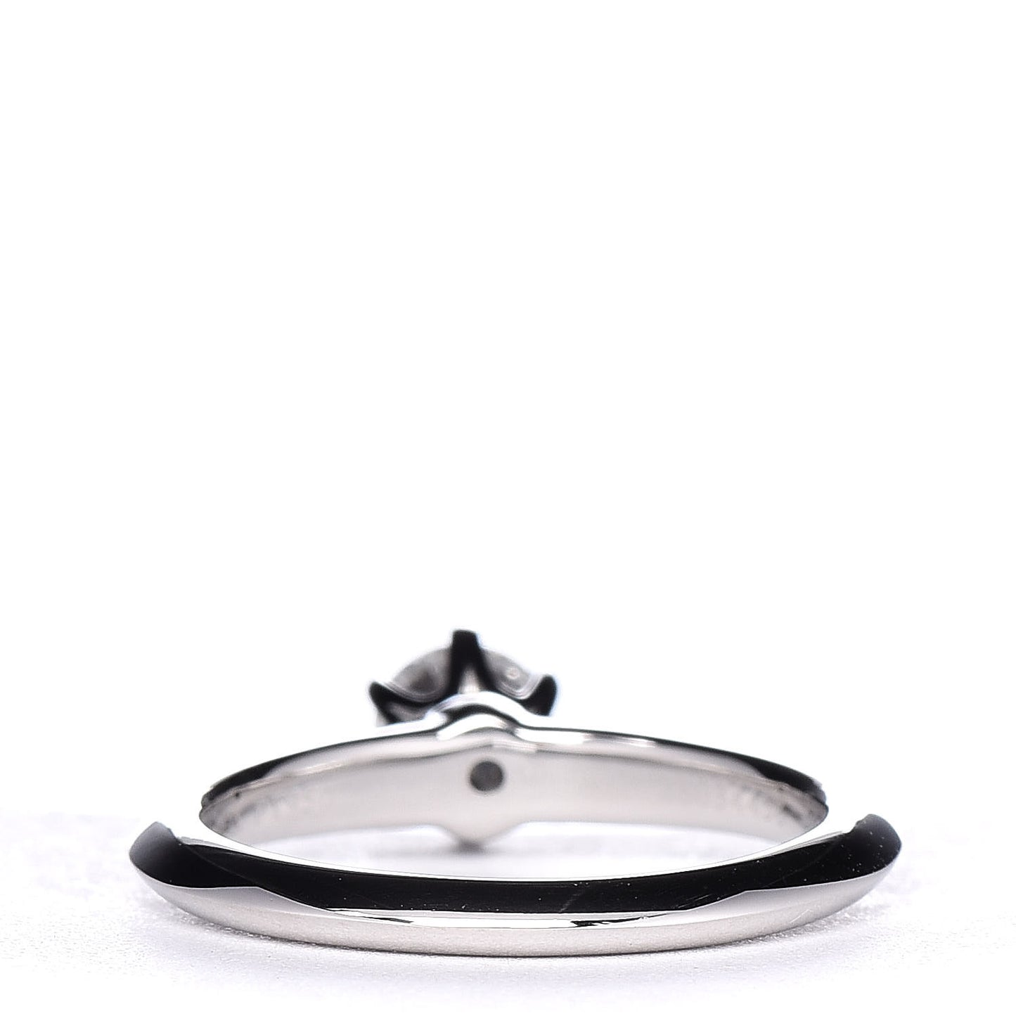 Platinum Diamond .38ct Solitaire Engagement Ring 48 4.5