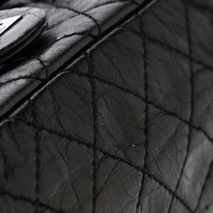 Chanel Aged Calfskin Quilted 2.55 Reissue 224 Flap Black 5 of 5