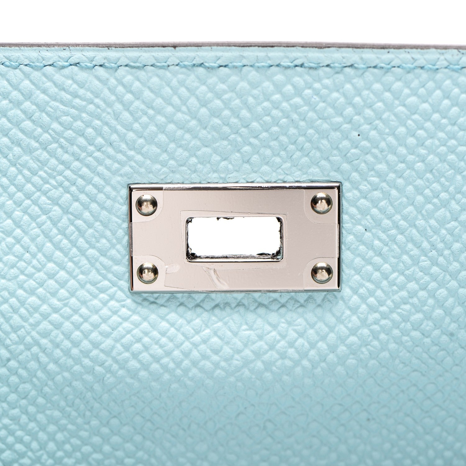 Hermes Epsom Kelly Longue Wallet Bleu Zephyr 13 of 16
