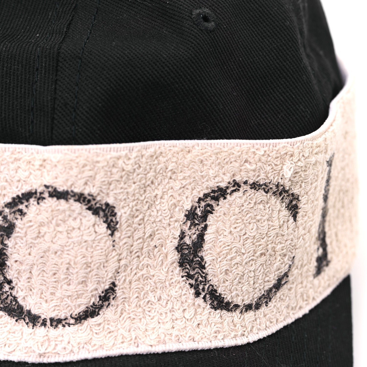 Gucci Gabardine Gucci Headband Baseball Hat M Black 10 of 10