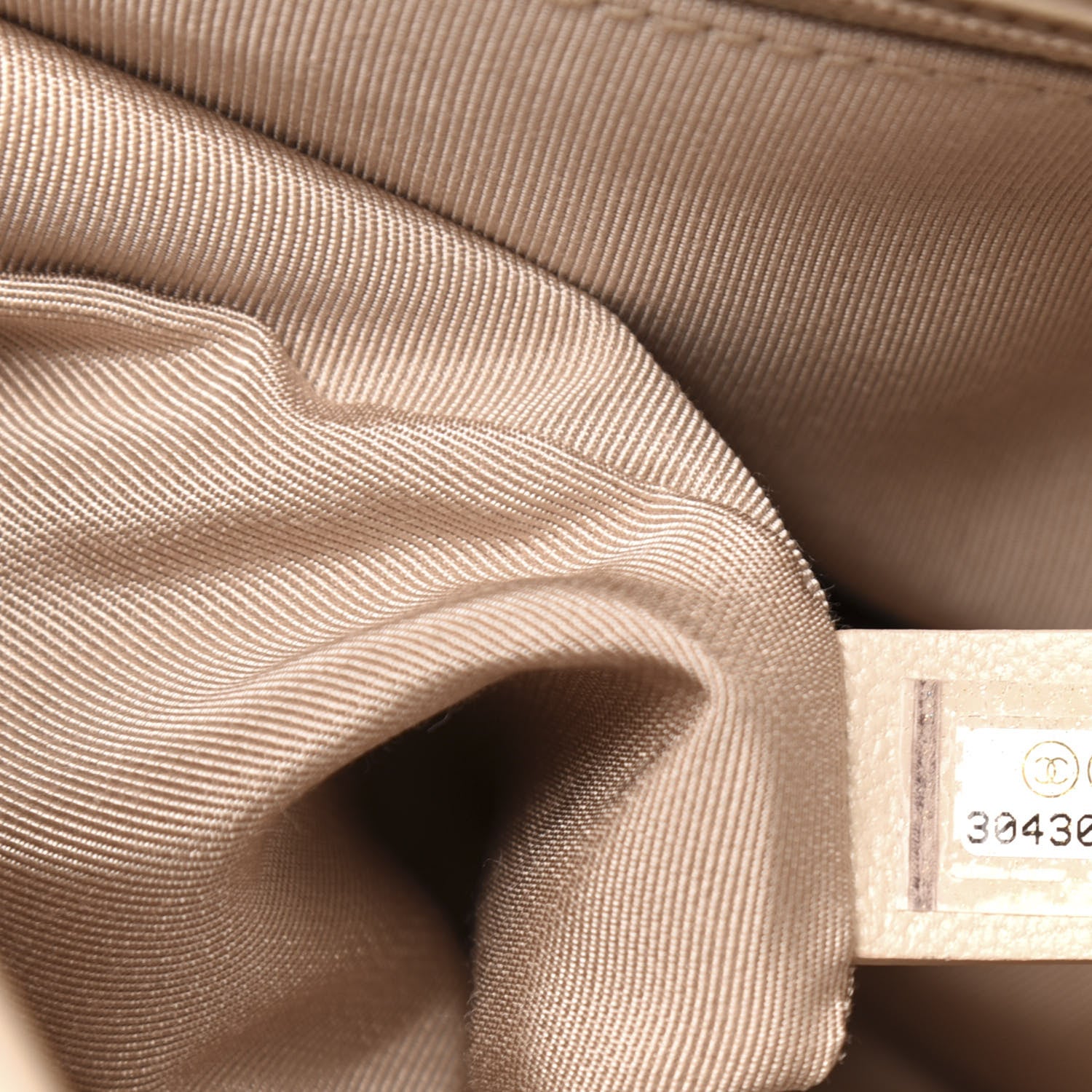 Chanel Goatskin Quilted Maxi 19 Flap Beige 7 of 10