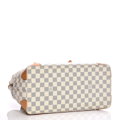 Louis Vuitton Damier Azur Hampstead MM 4 of 16