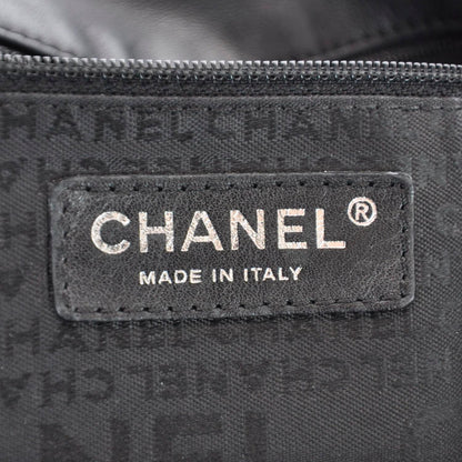 Chanel Lambskin Double Mademoiselle Jumbo Flap Black 9 of 11