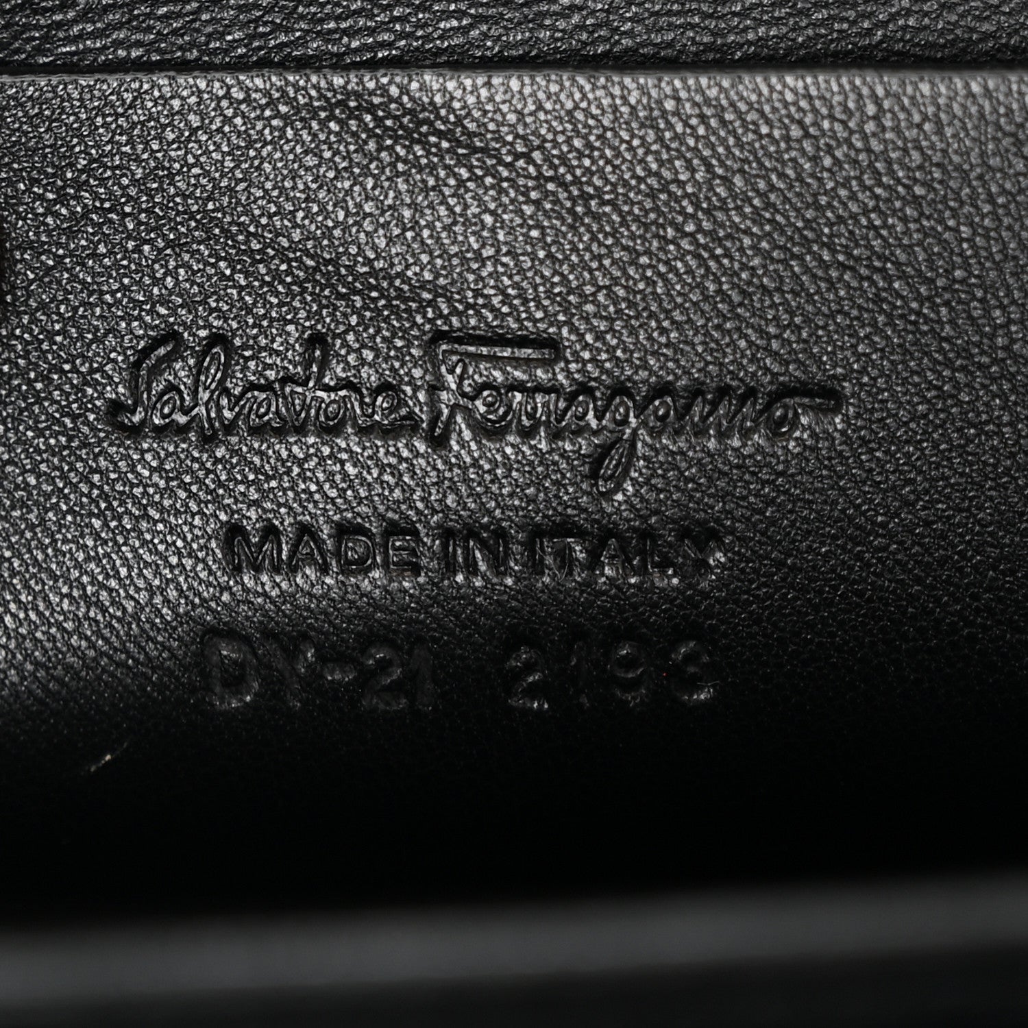 Salvatore Ferragamo Brushed Off Calfskin Iconic Top Handle Bag Black 7 of 12