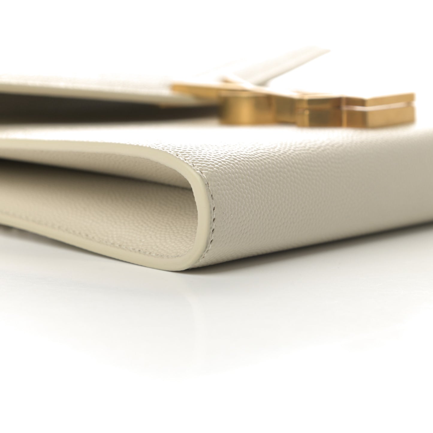 Grain De Poudre Monogram Cassandra Chain Wallet Crema Soft