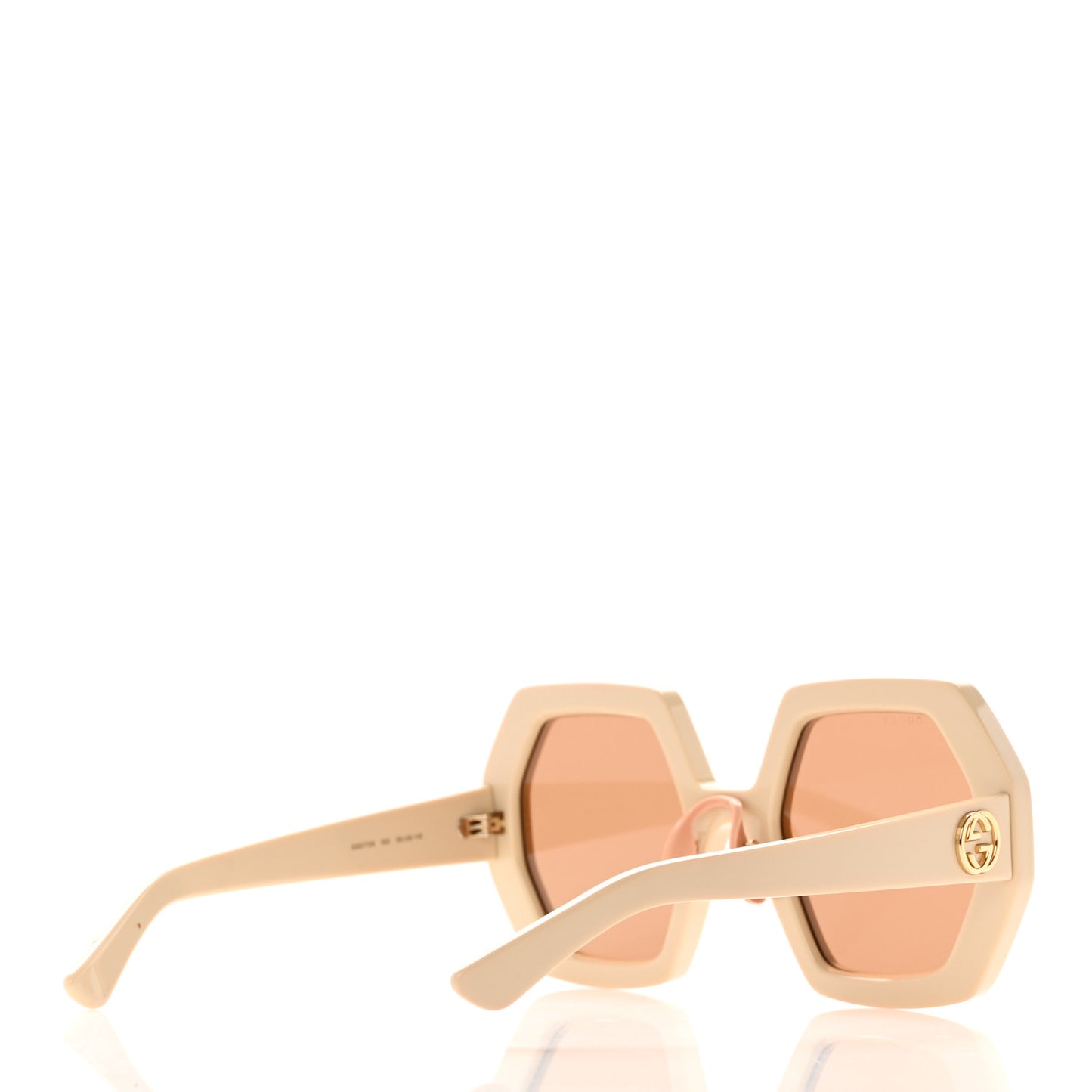 Acetate Square Sunglasses GG0772S White