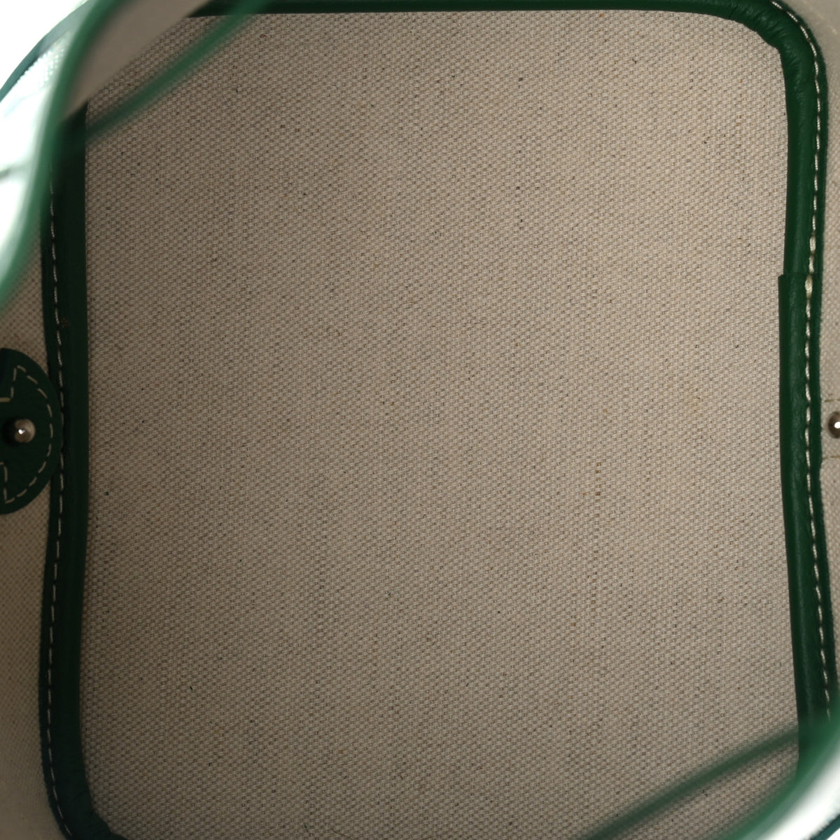 Goyardine Petit Flot Bucket Bag PM Green