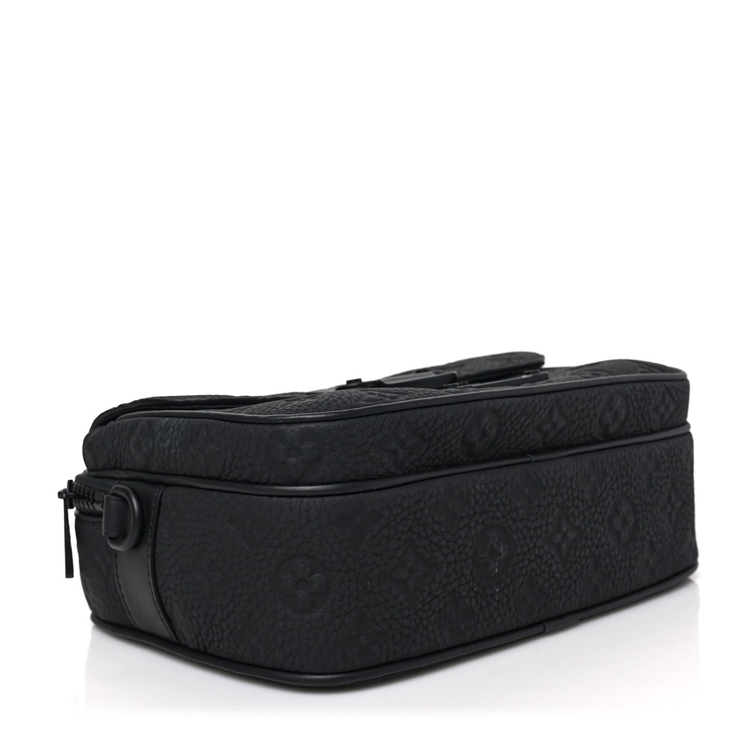 Taurillon Monogram S Lock Messenger Black