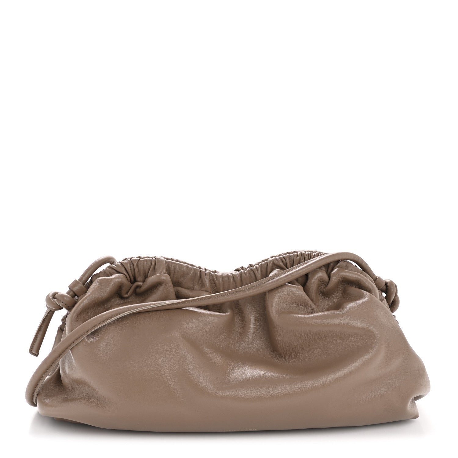 Mansur Gavriel Lambskin Cloud Oversized Clutch Biscotto 1 of 11