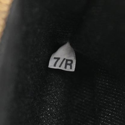 Prada Denim Logo Tote Black 7 of 12