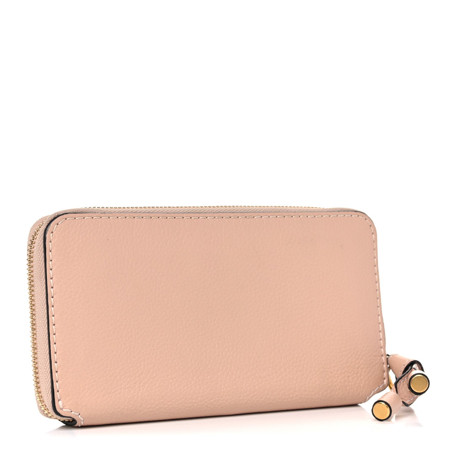 Chloe Grained Calfskin Marcie Long Zip Around Wallet Clay 3 of 14
