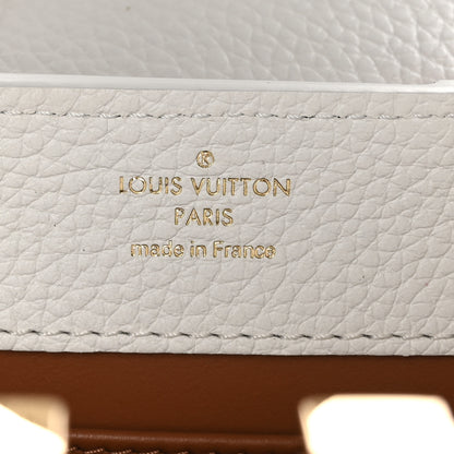 Louis Vuitton Taurillon Calfskin Patent Gelato Mini Capucines Fraise Pink 7 of 10