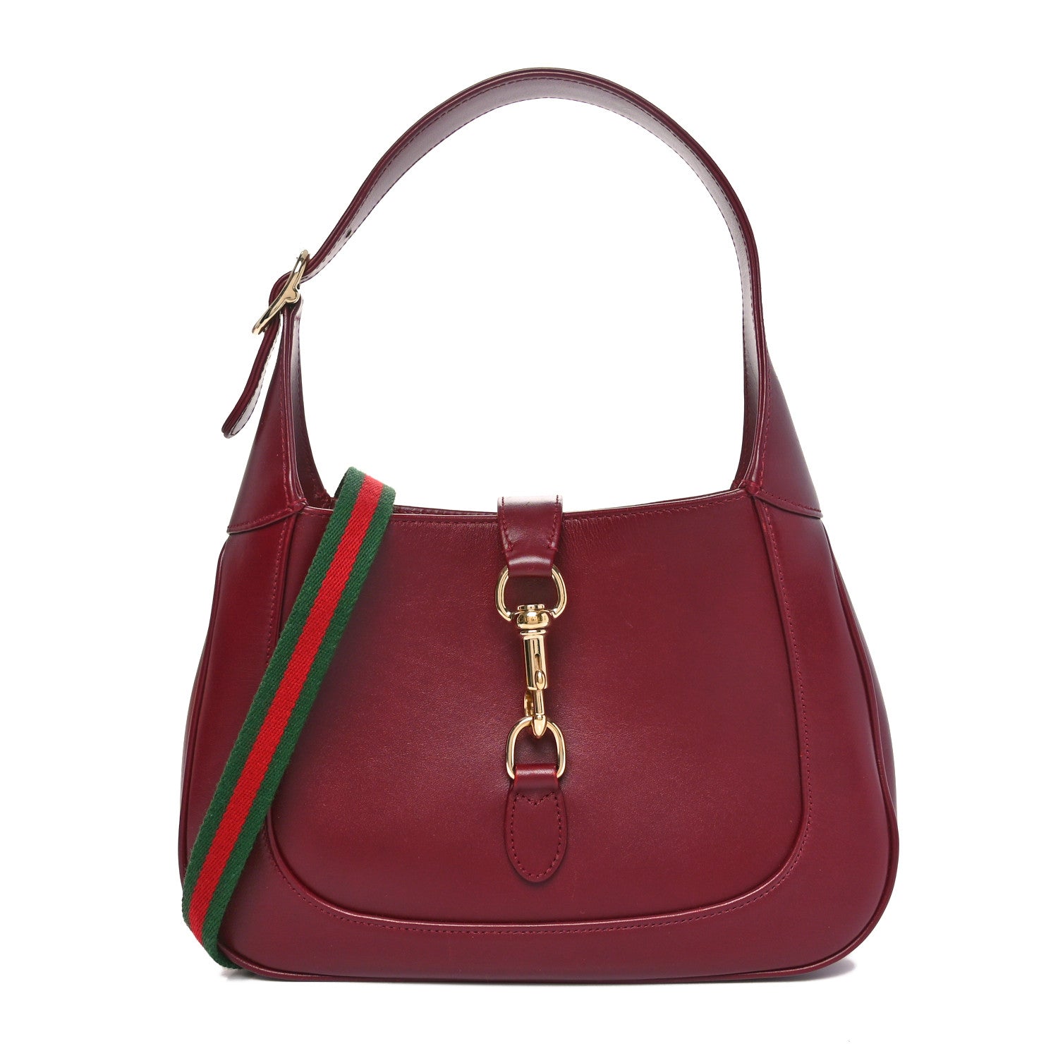 Gucci Ancora Calfskin Small Jackie Shoulder Bag Rosso 1 of 10