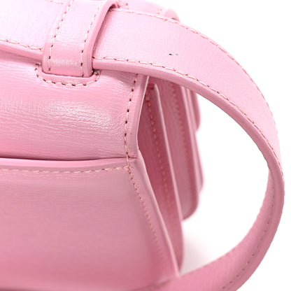 Balenciaga Calfskin Stripe Embossed Medium Gossip Bag Candy Pink 13 of 13