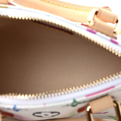 Louis Vuitton LV X TM Monogram Multicolor Nano Speedy White 5 of 12