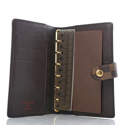 Louis Vuitton Damier Ebene Small Ring Agenda Cover 4 of 4