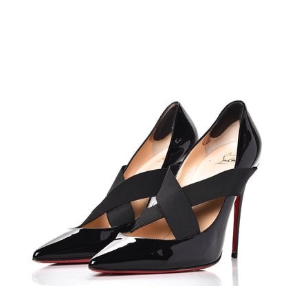 Christian Louboutin Patent Sharpstagram 100 Pumps 42 Black 3 of 9