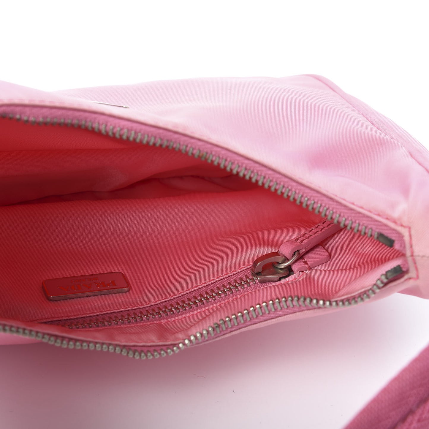 Tessuto Nylon Sport Shoulder Bag Begonia
