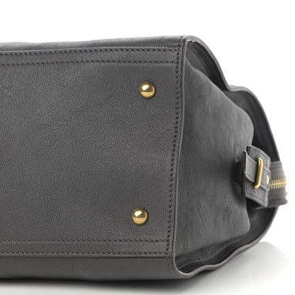 Saint Laurent Sheepskin Medium Cabas ChYc Grey 10 of 13