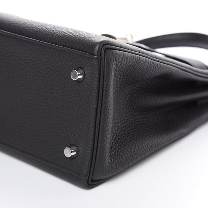 Hermes Togo Kelly Retourne 28 Black 30 of 32