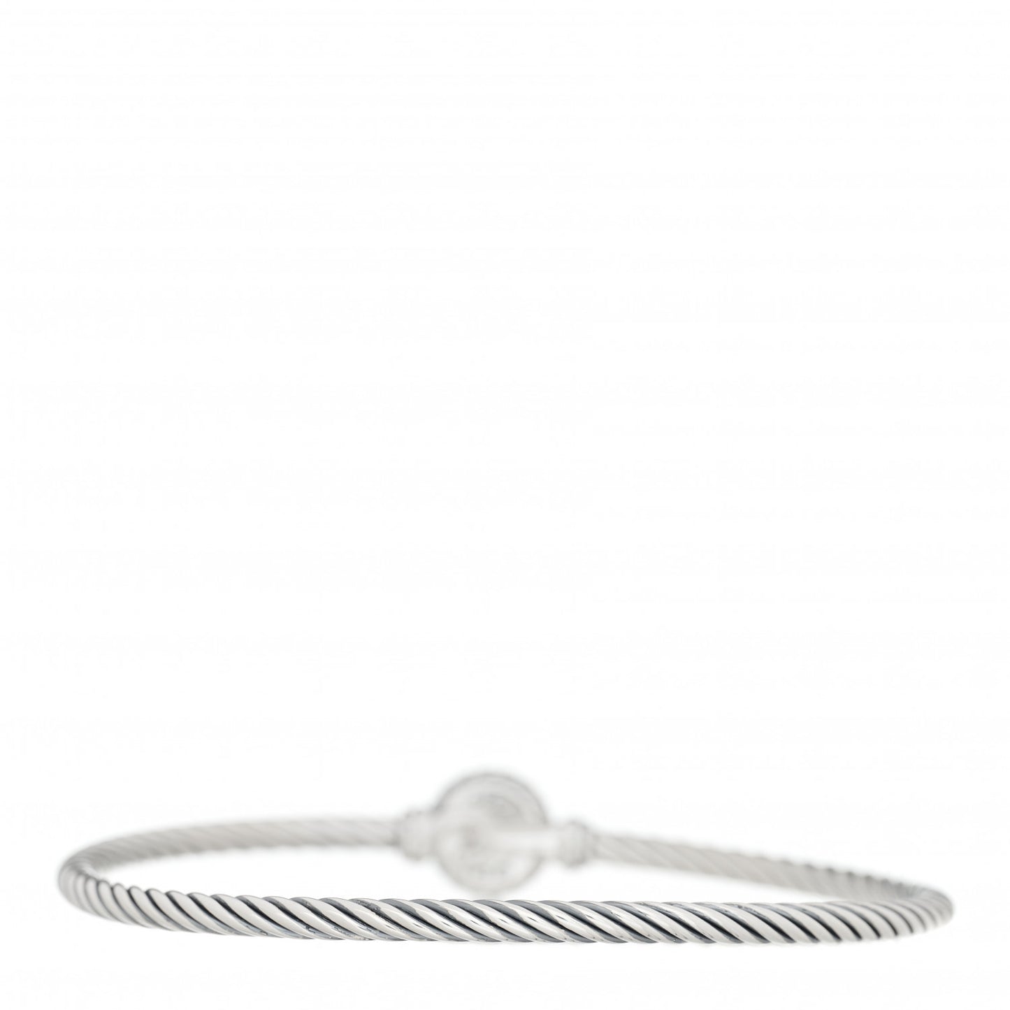 Sterling Silver Black Onyx 3mm Chatelaine Bracelet
