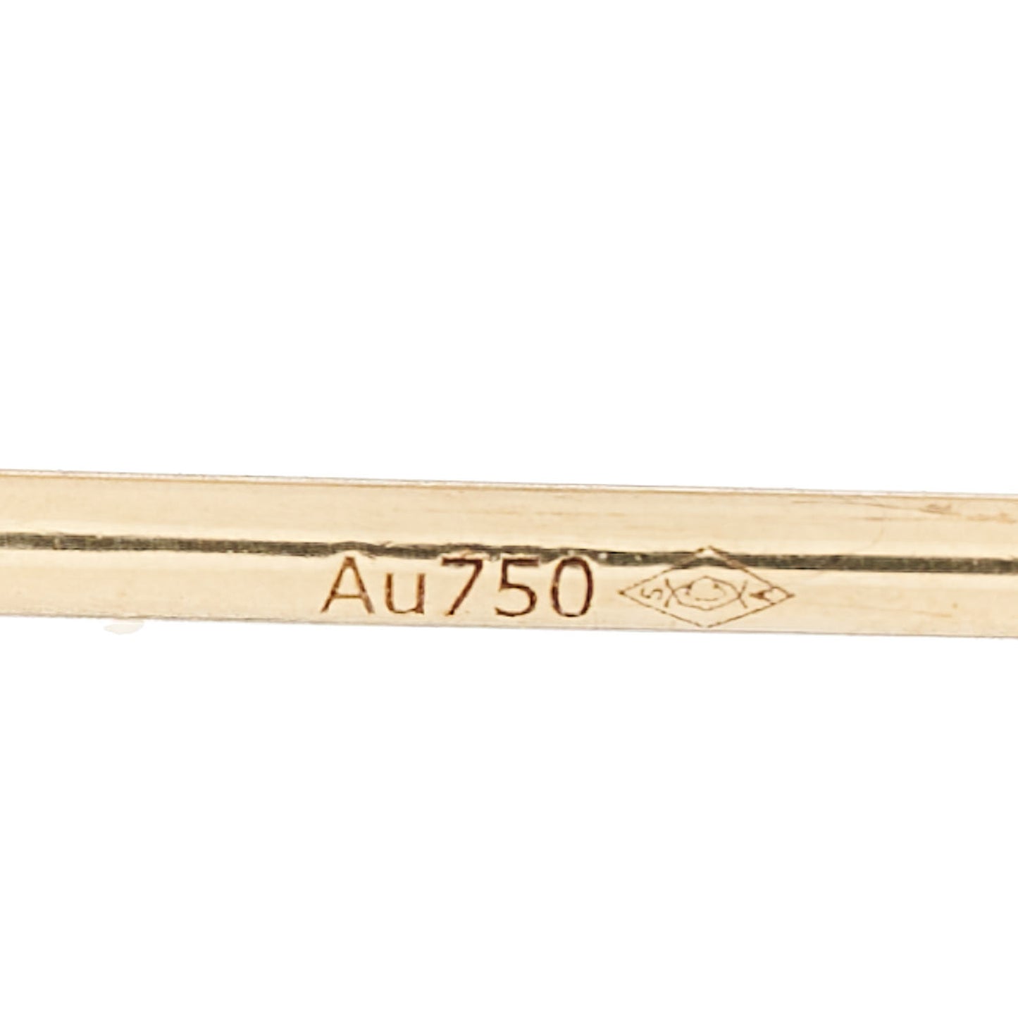 18K Yellow Gold Diamond XS D'Amour Earrings