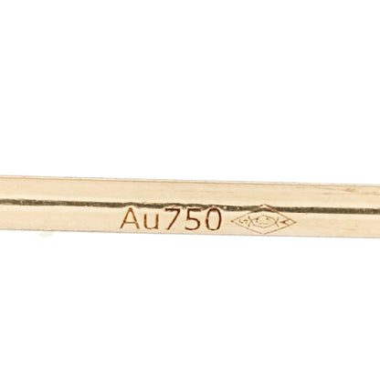 Cartier 18K Yellow Gold Diamond XS D'Amour Earrings 5 of 6