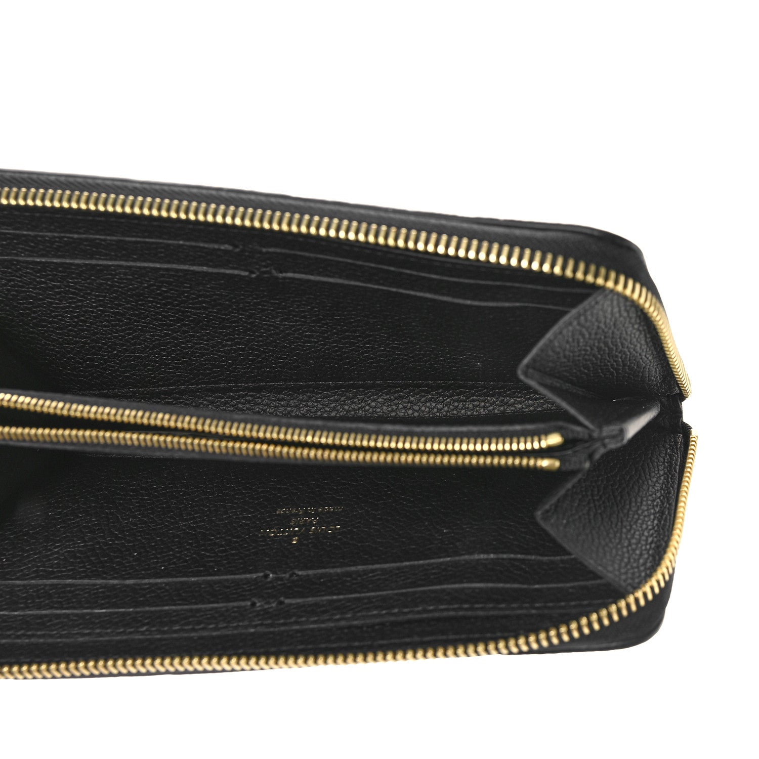 Louis Vuitton Empreinte Clemence Wallet Black 5 of 8