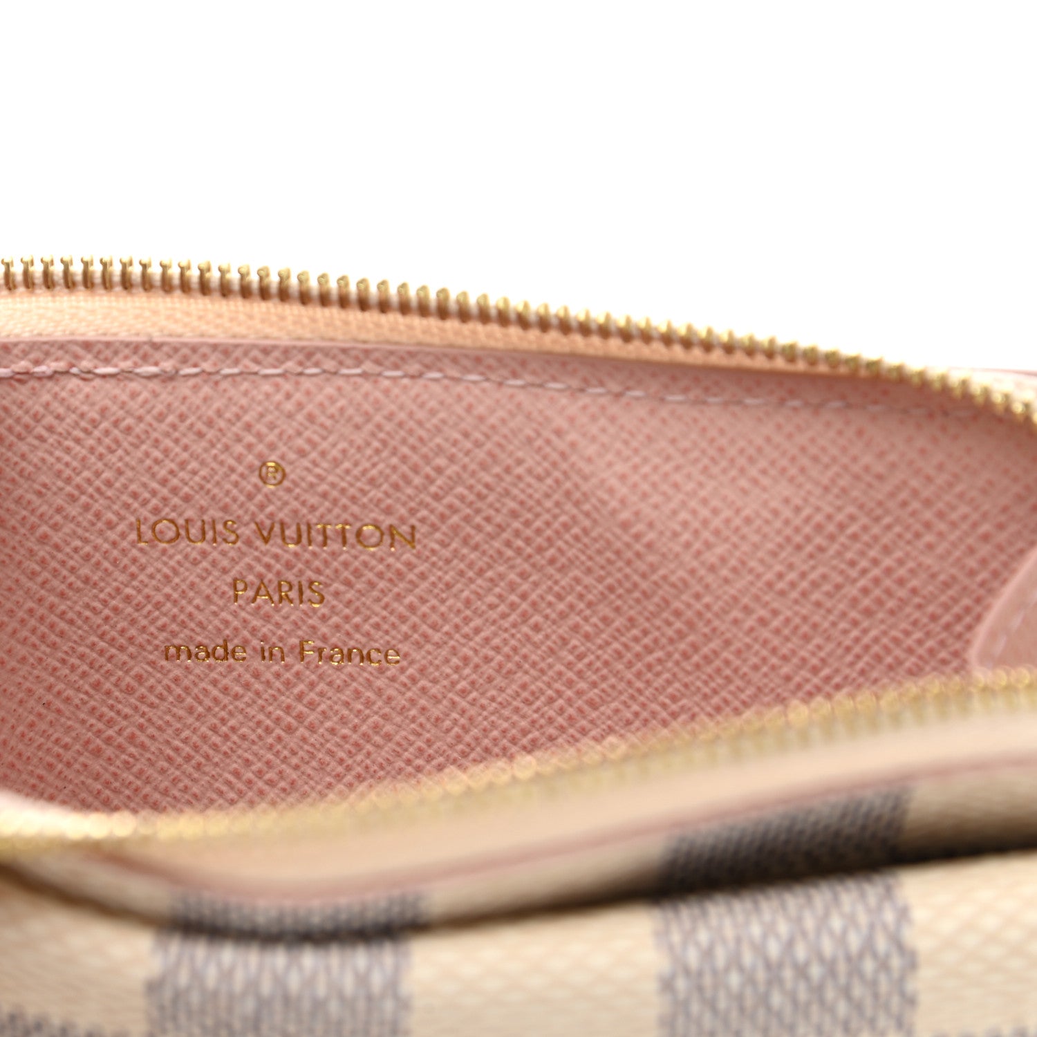 Louis Vuitton Damier Azur Recto Verso Card Holder Rose Ballerine 6 of 7