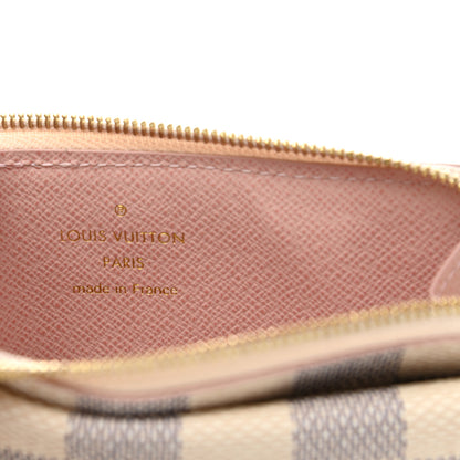 Louis Vuitton Damier Azur Recto Verso Card Holder Rose Ballerine 6 of 7
