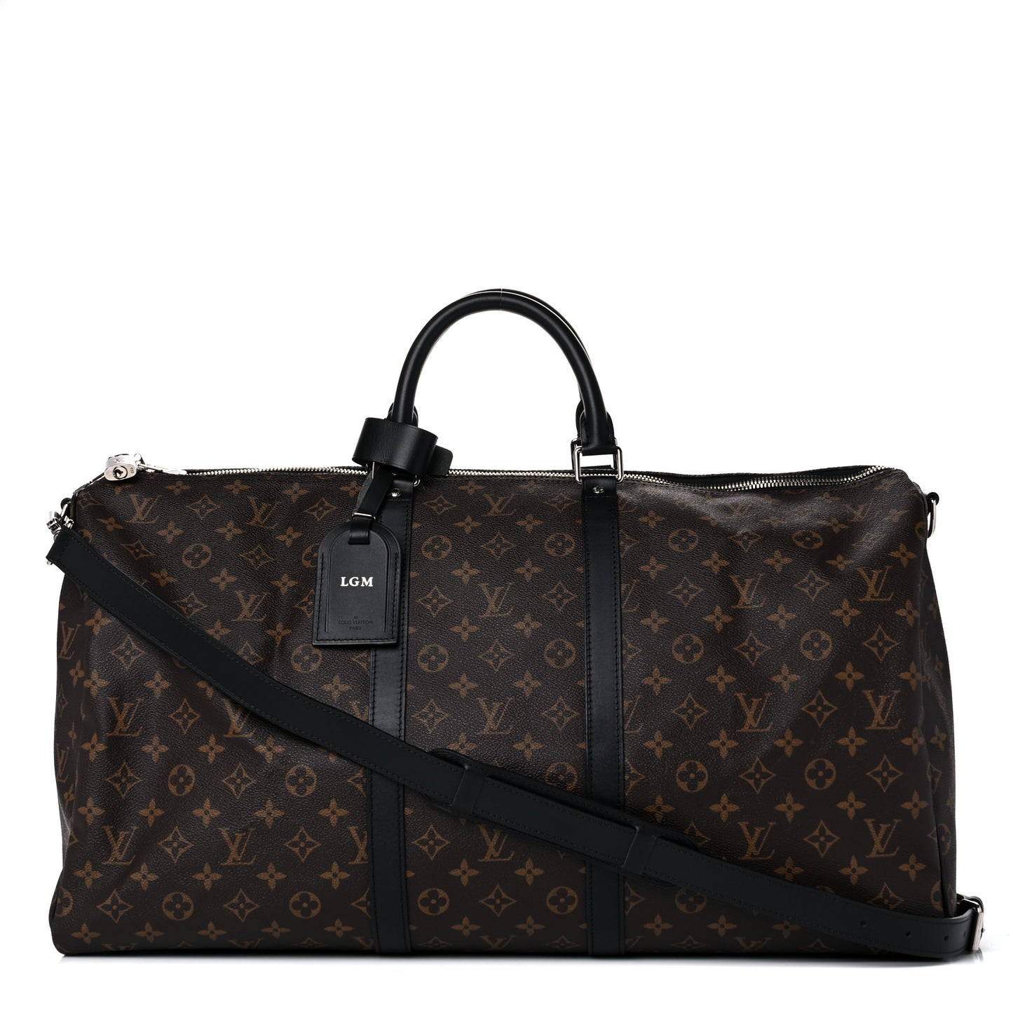 Monogram Macassar Keepall Bandouliere 55