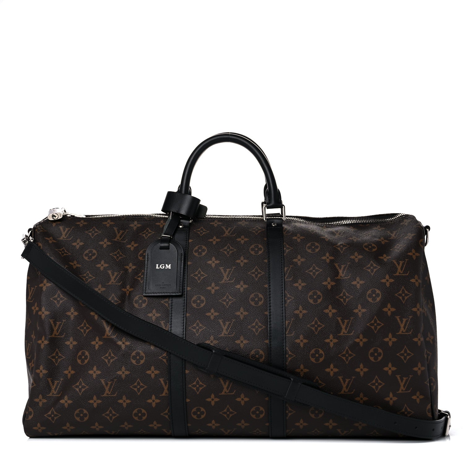 Louis Vuitton Monogram Macassar Keepall Bandouliere 55 1 of 10