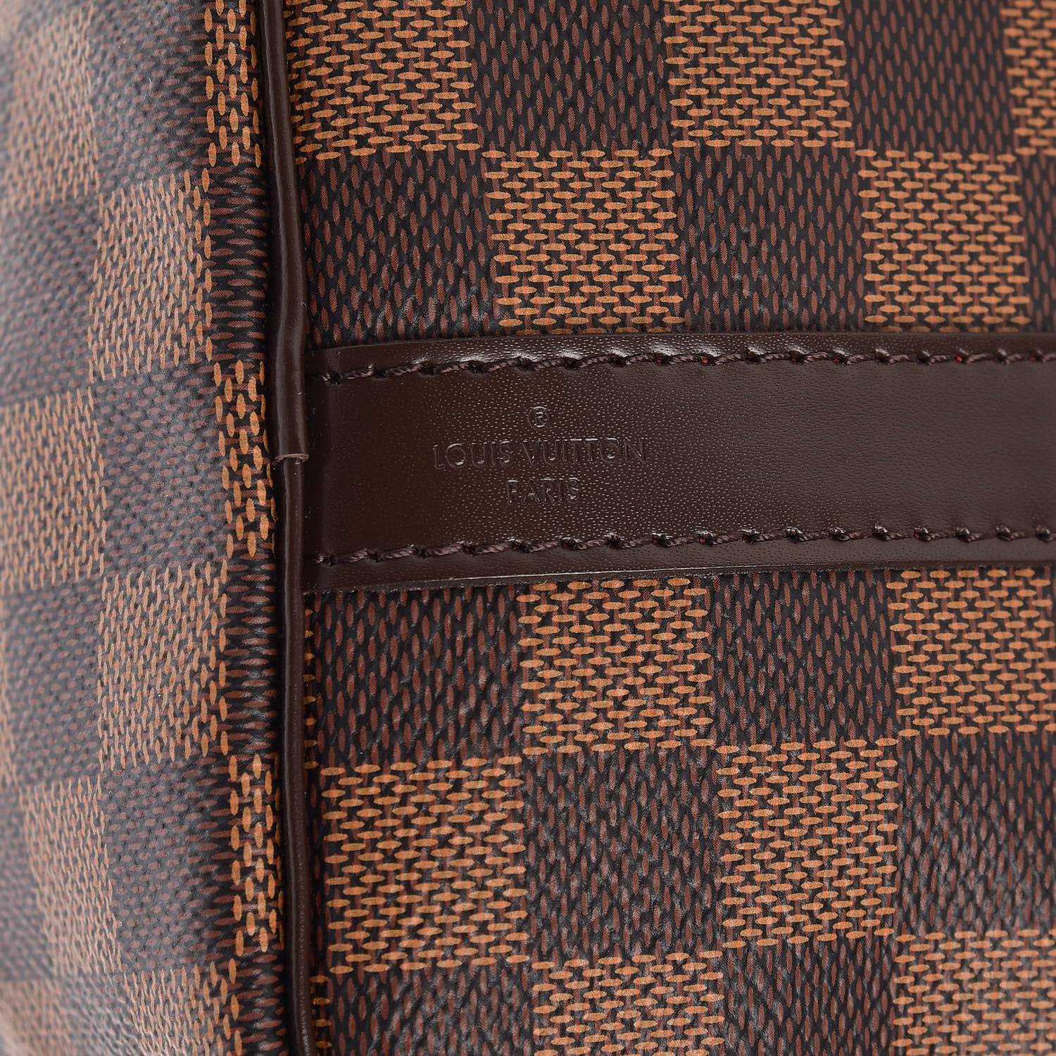 Louis Vuitton Damier Ebene Speedy Bandouliere 25 9 of 10