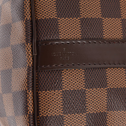 Louis Vuitton Damier Ebene Speedy Bandouliere 25 9 of 10