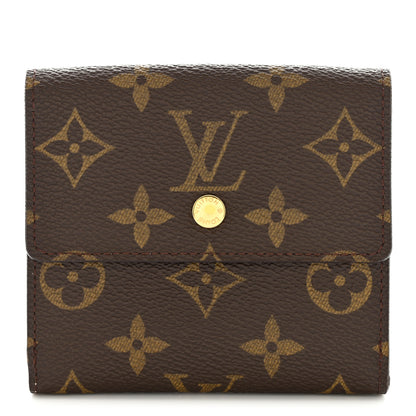 Louis Vuitton Monogram Fleuri Elise Wallet Rose 1 of 15
